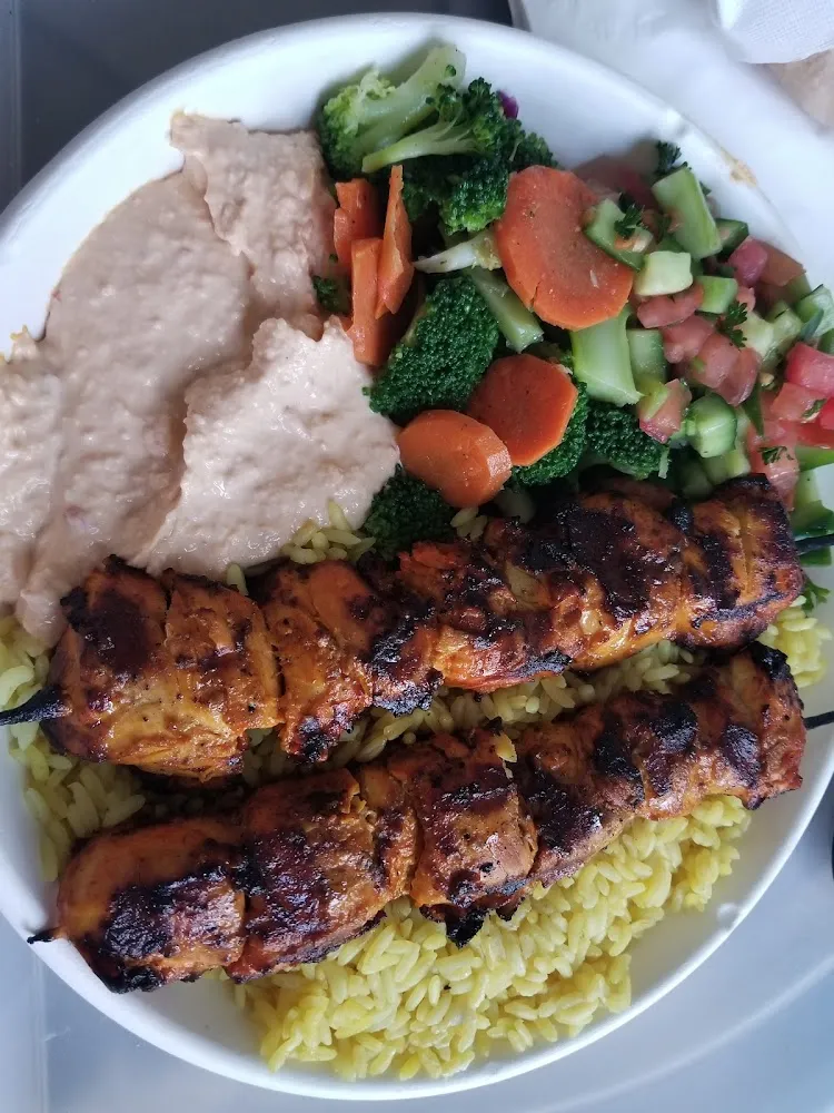 Chicken Kabob Plate