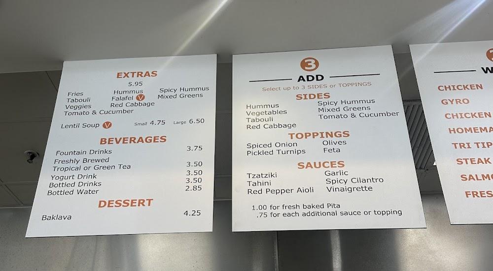 Pita 360 Menu image 1