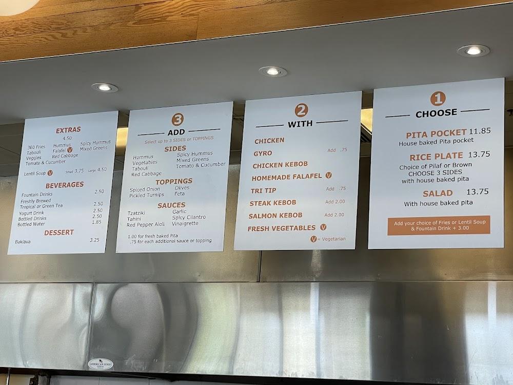 Pita 360 Menu image 4
