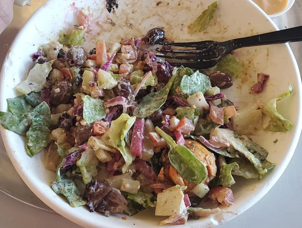 Salad with House Baked Pita